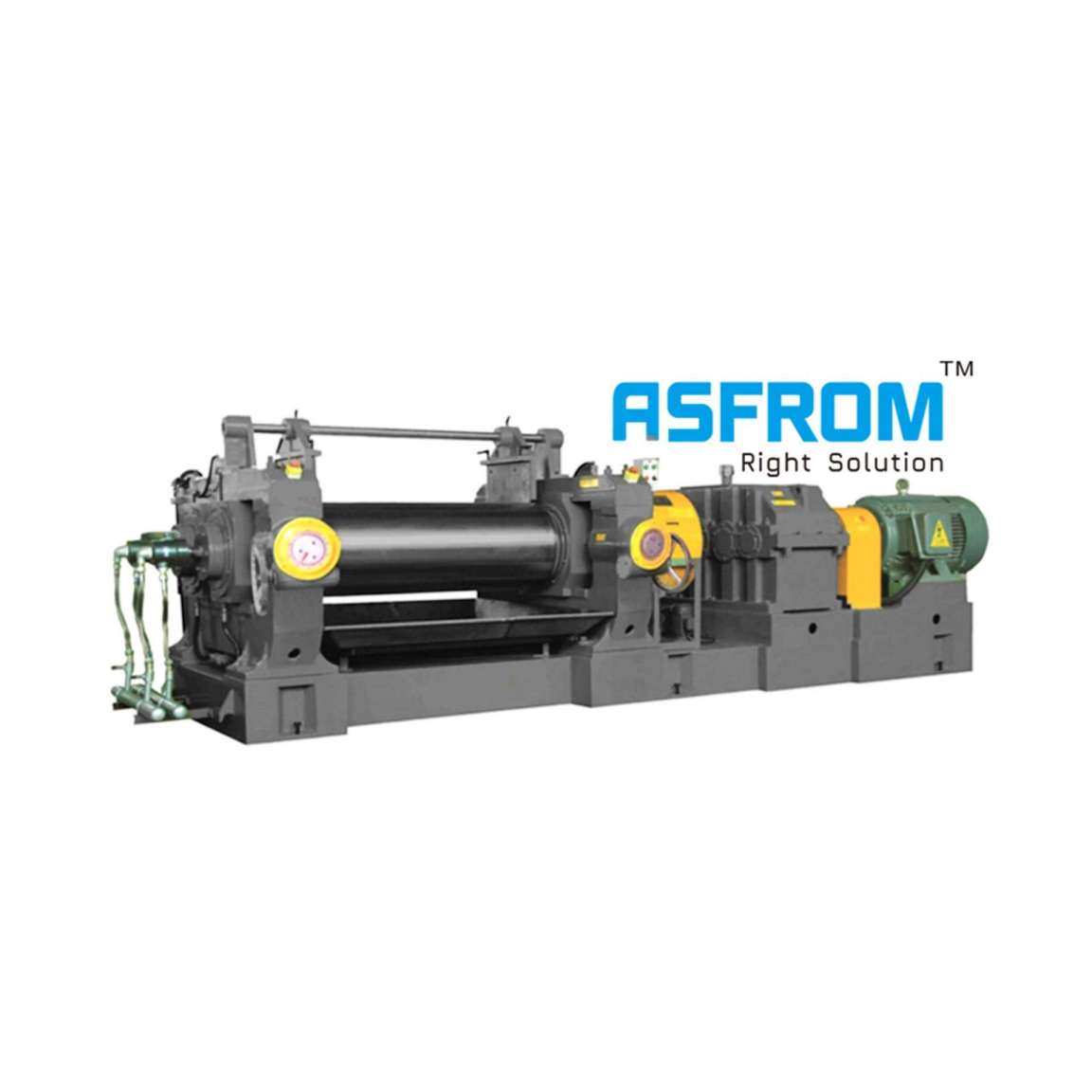 ASFROM Rubber And Plastic Raw Materials Open Mixing Machine Open Mixing Mill